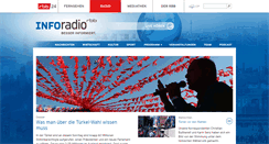 Desktop Screenshot of inforadio.de